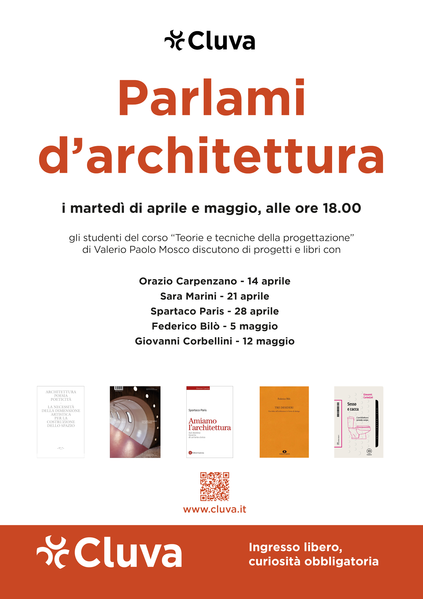 Parlami d'architettura aprile-maggio